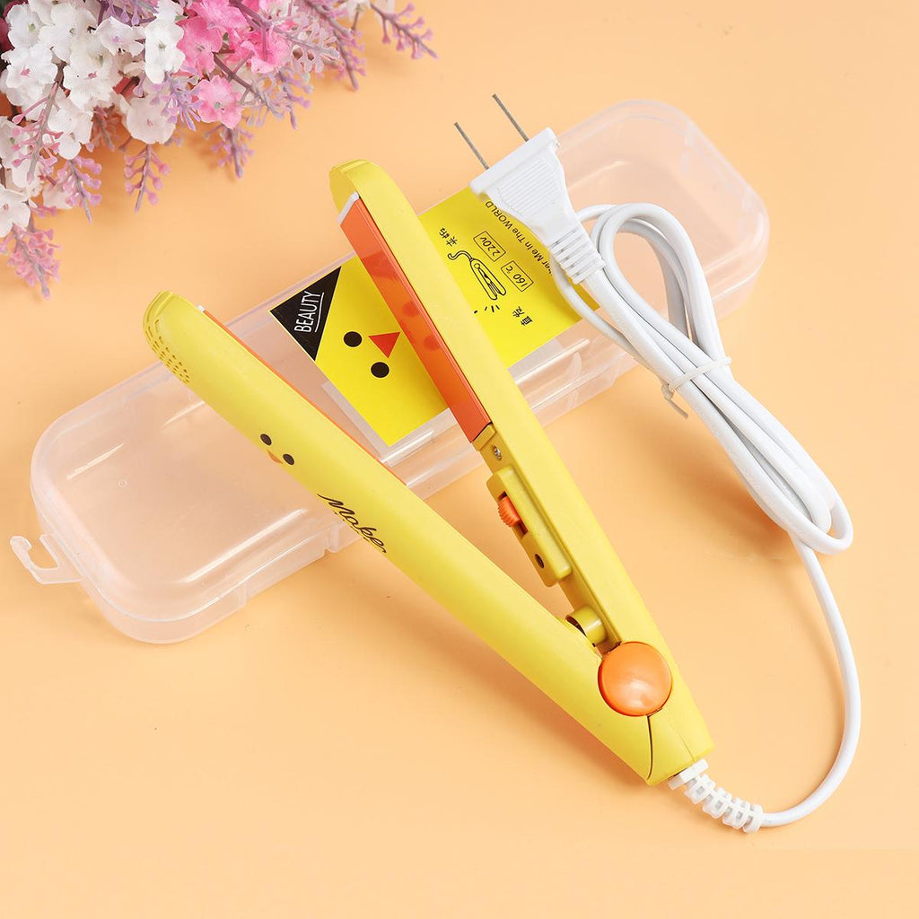 Mini Portable Hair Straightner / Air Smooth, Silky, Frizz-free And Healthy. (with Packing Box) (random Color) image 2