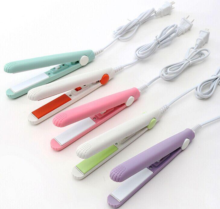 Mini Hair Straightener – Lightweight &amp; Portable Travel Styling Tool | Medium Heat | High/Low Speed Settings | Corded Electric | Multicolor | ABS Plastic image 3
