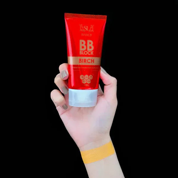SL Basics BB Block SPF 50+ Tinted Sunscreen – Hydrating & Protective BB Cream with Vitamin E & Lotus Extract (50ml) image 2
