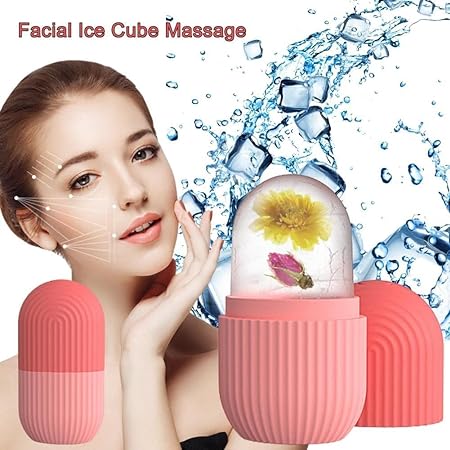 (Pack of 3) Marble Jade Roller Combo – Stone Marble Roller, Ice Roller Facial Massager & Derma Roller image 4
