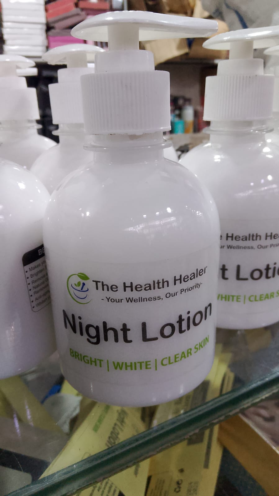 The Health Healer Night Lotion BRIGHT WHITE CLEAR SKIN (240ml) image 0