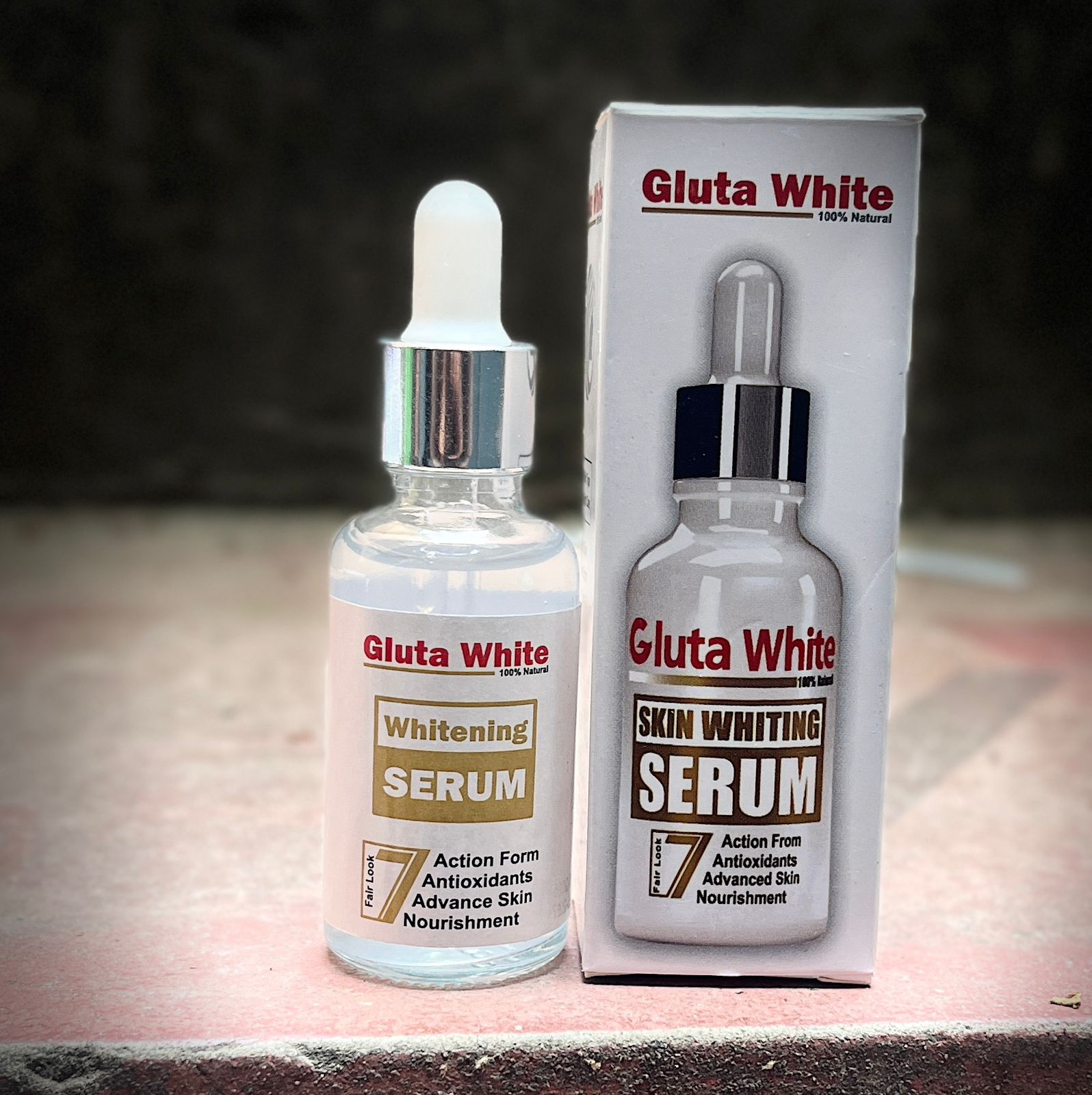 Gluta White Face Glowing Serum |  Glutathione-Based Brightening | Hydration &amp; Antioxidant Protection 30 ml  image 4