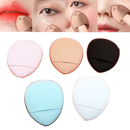 12pcs Mini Finger Powder Puff Set Air Cushion Sponge Concealer Foundation Makeup image 1