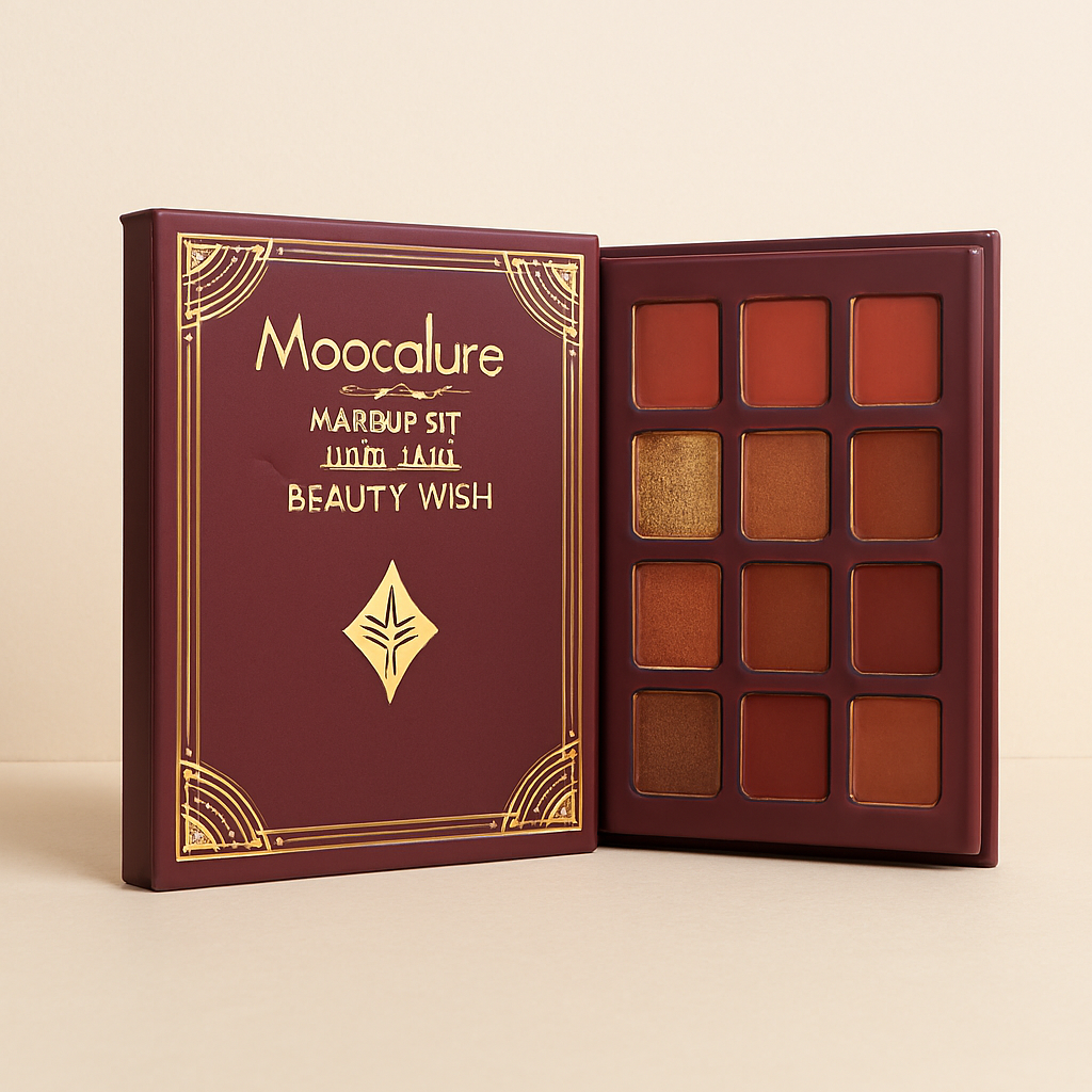 Mocallure ES3843 Makeup Kit – 12 Pcs Eyeshadow Palette, 4 Pcs Shimmer Highlighter, 4 Pcs Matte Blush, Multicolor Shades for All Makeup Looks (Random Box) image 2