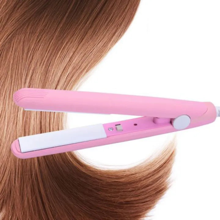 Mini Portable Hair Straightner / air smooth, silky, frizz-free and healthy.  (random color) image 1