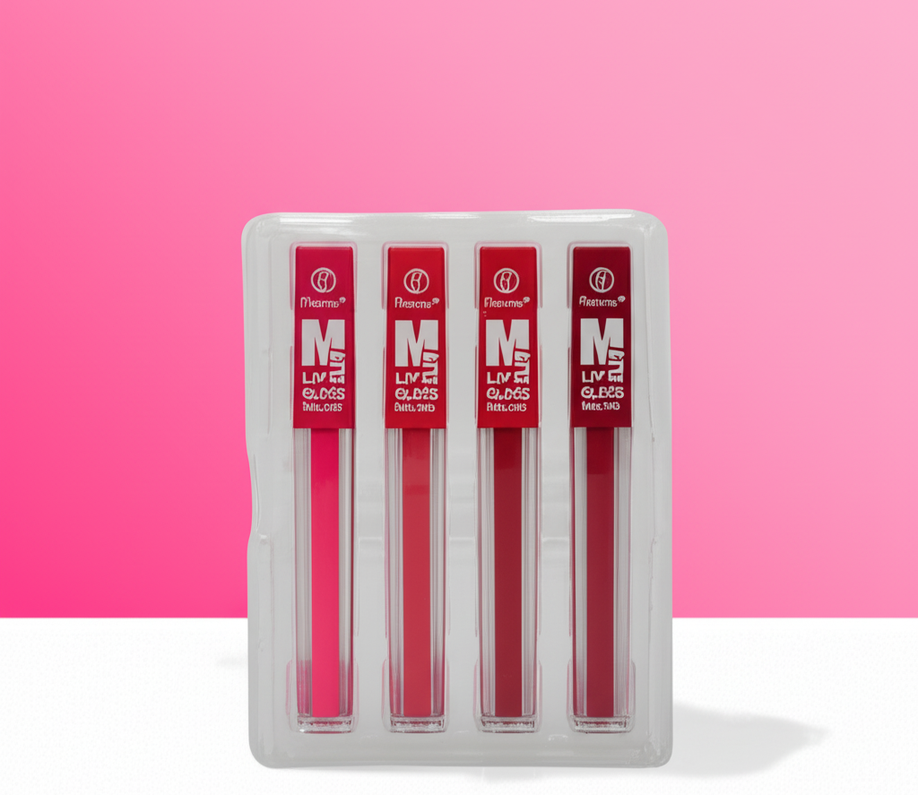 6-Piece Matte Lip Gloss Set – , Waterproof Lip Color Kit for All-Day Wear P image 0