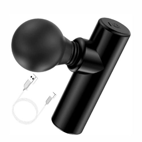 Rechargeable Facial Gun Massager – Compact Skincare Device with Type-C Charging, ABS Plastic, Portable &amp; Easy-to-Use for Relaxing Face Massage image 0