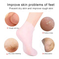(Combo Pack - Hight Quality) Moisturizing Glove and Socks Set, Silicone Gel Spa  Socks For Dry Cracked Skin &amp; Silicone Jelly Socks Gel Moisturizing Socks Foot Care Protector image 0