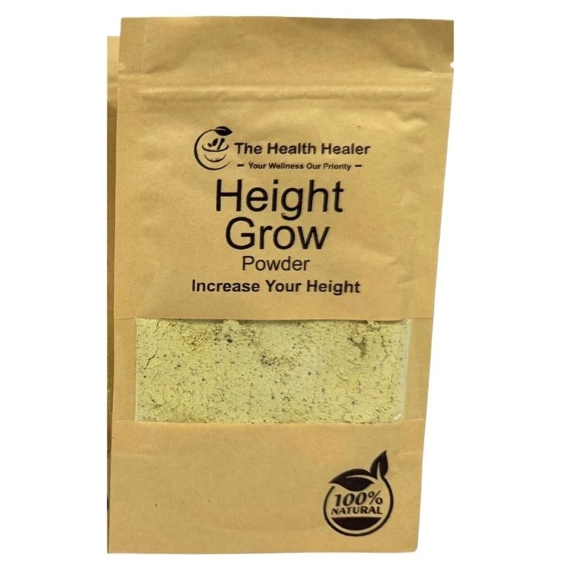 The Health Healer Height Grow Powder – 100% Natural Height Increase Supplement (60 Grams) image 1
