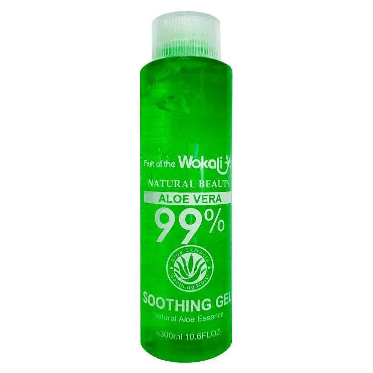 99% Aloe Vera Soothing Gel – 300ml Natural Moisturizing &amp; Hydrating Gel for Face, Body &amp; Hair – Skin Calming, After Sun Care, Acne Relief, Dry Skin Treatment &amp; Multi-Purpose Aloe Essence image 0