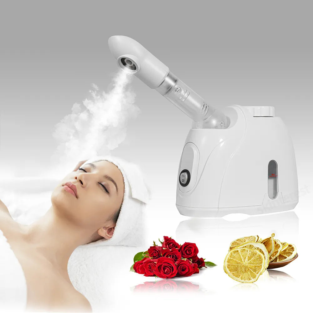 Facial Steamer Warm Mist Humidifier for Face Deep Cleaning Vaporizer Sprayer Salon Home Spa Skin Care Whitening image 0