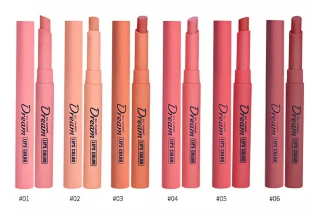 Hang Feng Dream Lipstick Pack – Premium Lip Colors in Papaya, Orange, Pink, Rust, Pumpkin &amp; Tangerine Shades for Long-Lasting Smooth Finish image 3