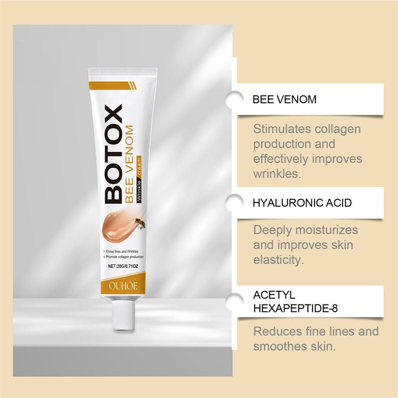Whitening &amp; Moisturizing Bee Venom Facial Care Cream – Brightening, Anti-Aging, Hydrating Face Moisturizer for Radiant, Smooth &amp; Youthful Skin image 2
