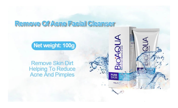 BIOAQUA Anti Acne Cleanser For Removal Of Acne - 100ml image 1