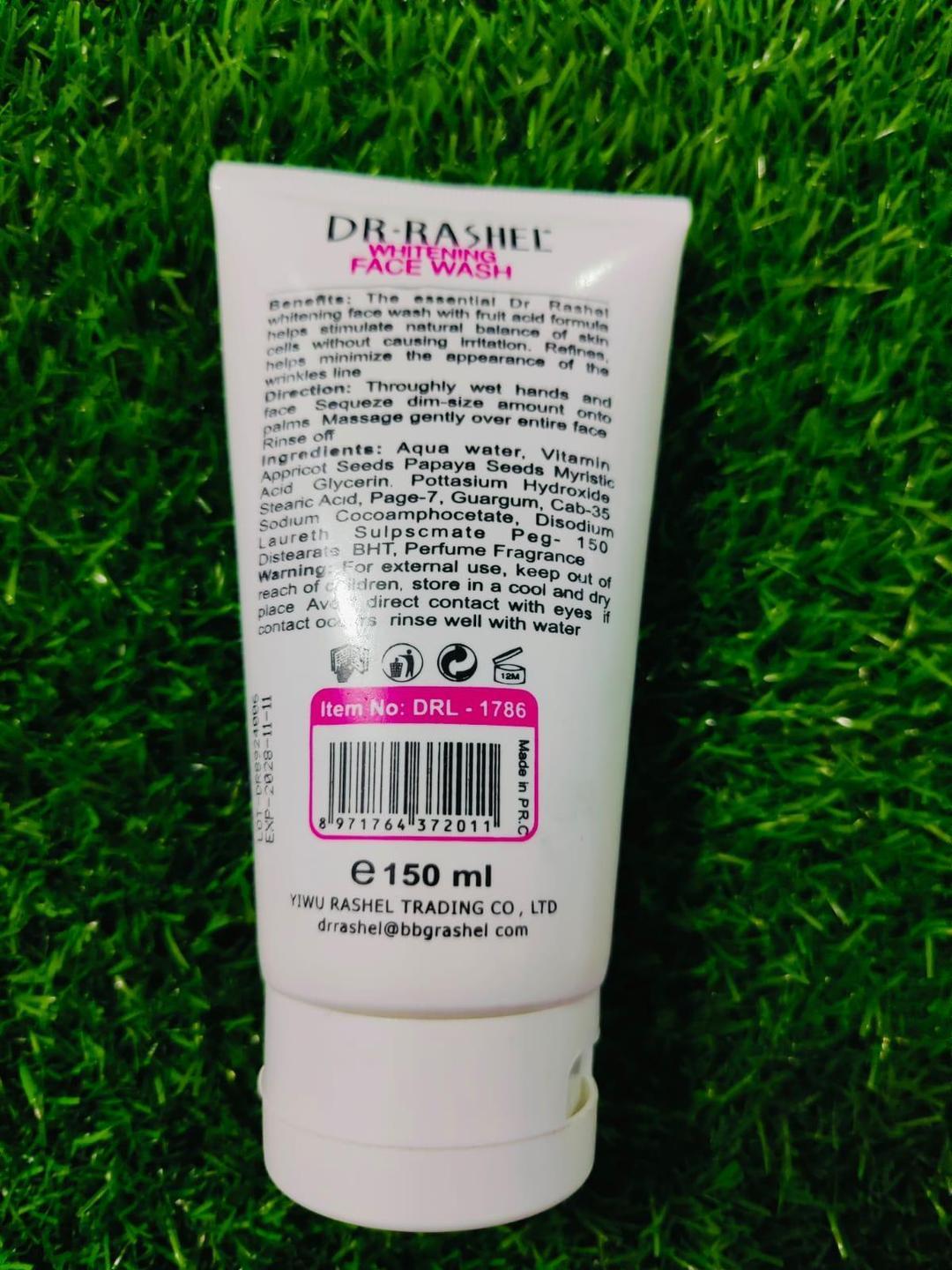 Dr Rashel Face Wash 150ml – Gentle Liquid Cleanser for All Skin Types | Daily Deep Cleansing Formula | Refreshing and Nourishing Skincare Product image 1