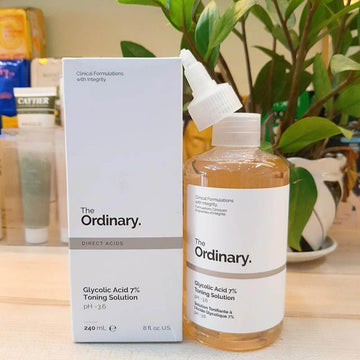 The Ordinary Glycolic Acid 7% Toning Solution – Exfoliating Face Toner for Radiant Skin, Removes Dead Skin Cells, Brightens &amp; Smoothens, 240ml image 3