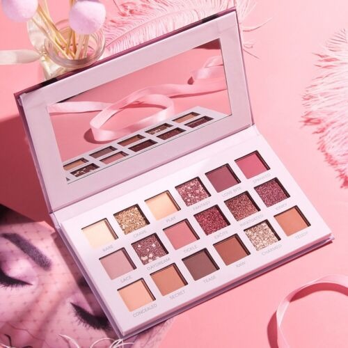 18 Colors eyeshadow pallete Glitter Makeup Matte Eye shadow make up palette image 1