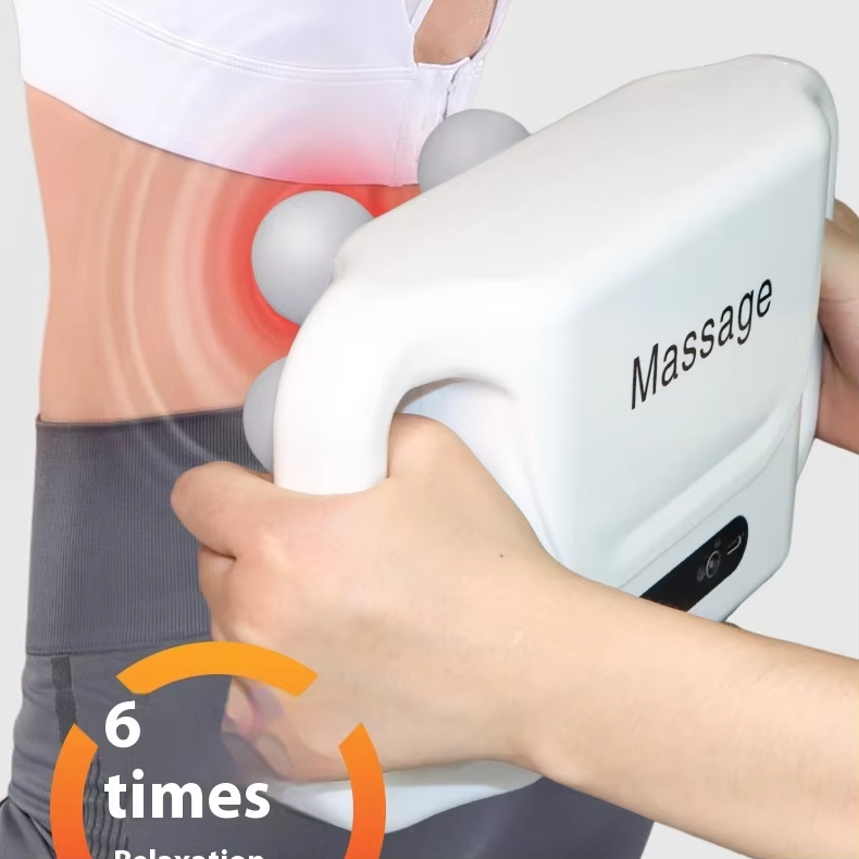6 Head Deep Tissue Massage Gun – Muscle Relaxation &amp; Pain Relief Therapy Tool-Muscle Therapy Tool- Head Massager image 2