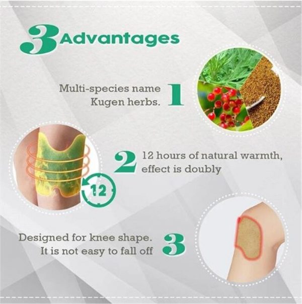 pack of 12  Knee Pain Relief Patch image 4