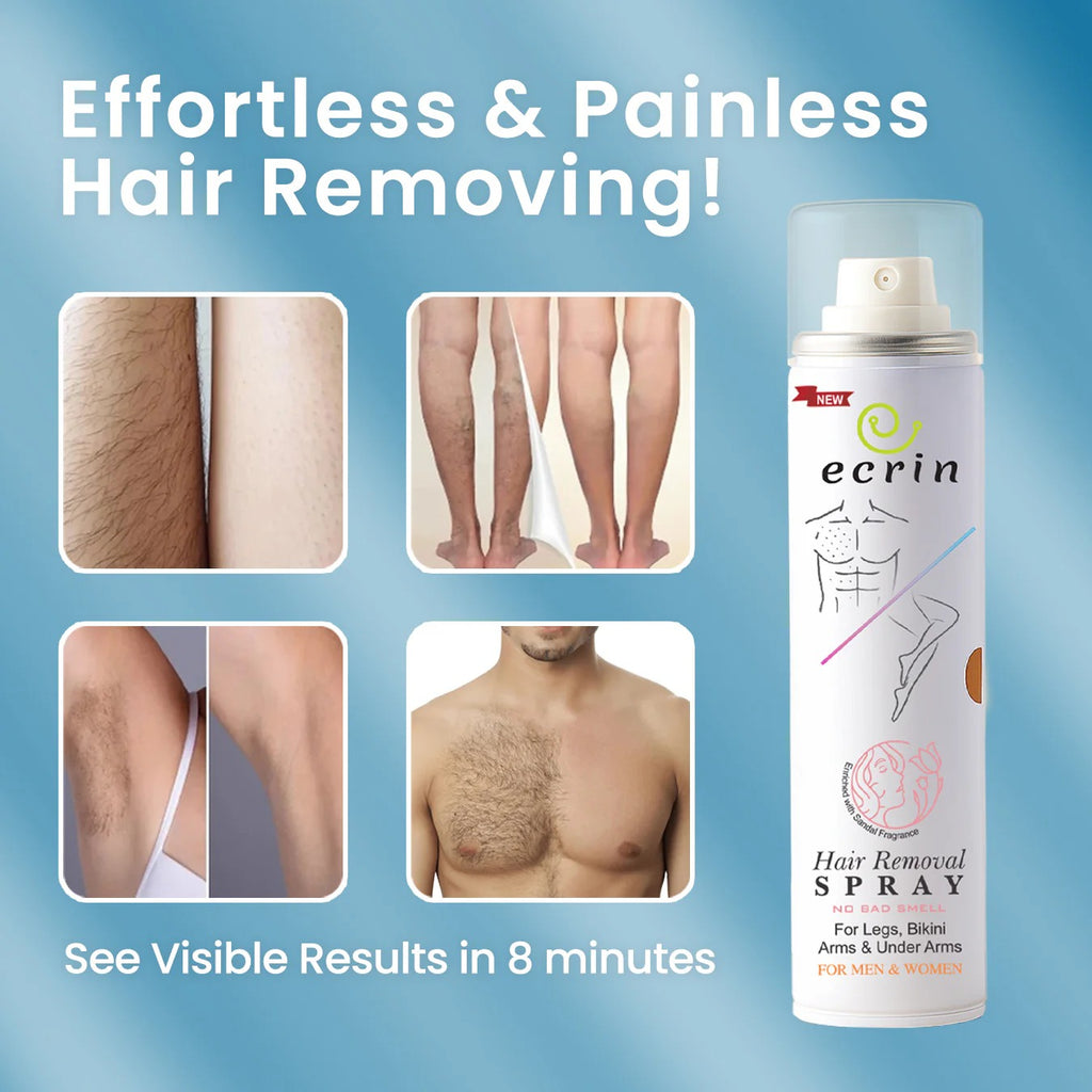 New Ecrin Hair Removal Foaming Spray - Advance Formula with Refreshing Fragrance (200ml) image 4