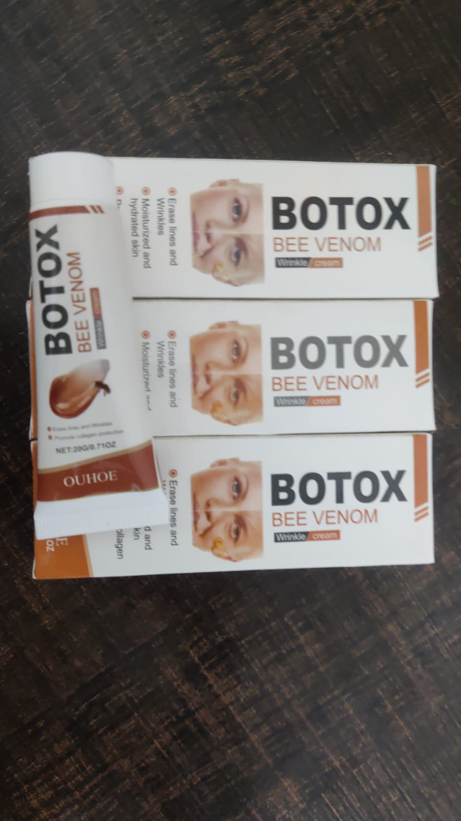 Botox Bee Venom Wrinkle Cream – Anti-Aging &amp; Moisturizing Formula | Smooth Fine Lines, Hydrate Skin, Boost Collagen (20g) image 0