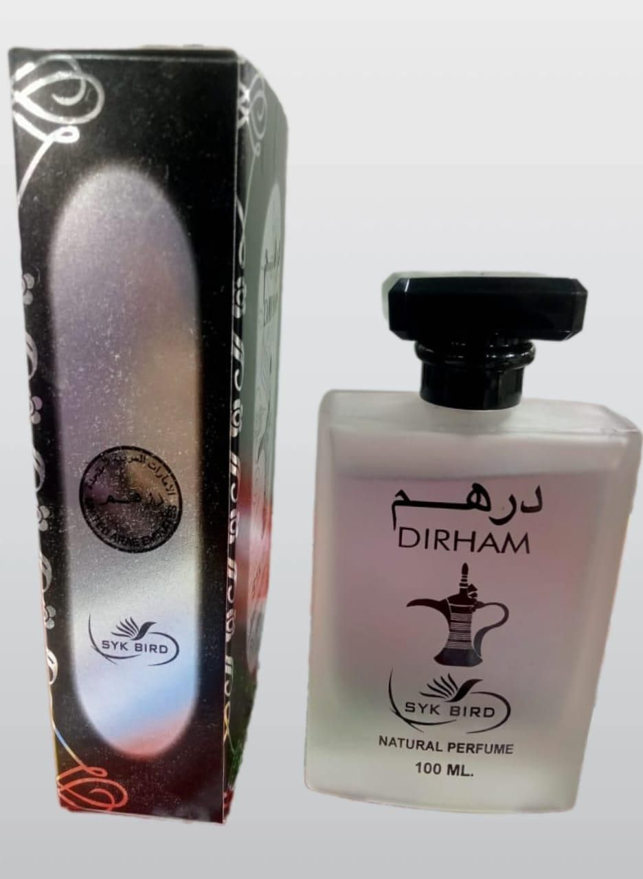 Dirham Perfume Golden - Long-Lasting | Natural Perfume For Unisex | Perfume For Unisex | Fragrance For Men - 100 ml image 1