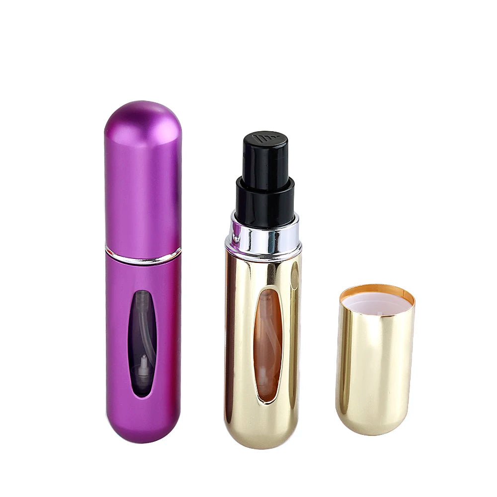 Refillable Mini Perfume Spray Bottle Spray Atomizer (random color) image 2