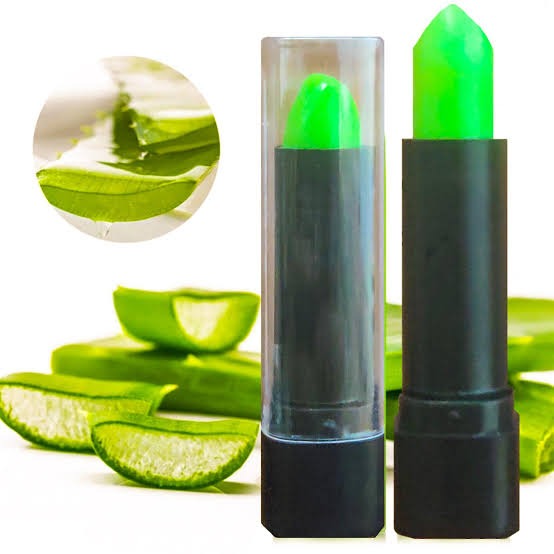 Pack Of 6 Pcs Green Color Changing Lipstick Set – Creamy Moisturizing Magic Lip Balm, Long-Lasting Hydrating Lipstick with Temperature-Sensitive Shade Shifting to Pink – Soft &amp; Smooth Lip Care Makeup Kit image 0