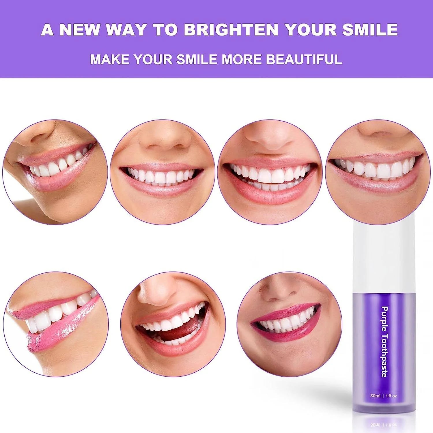 Teeth brightening hismiles V34 Colour Corrector Serum - 30ml image 3