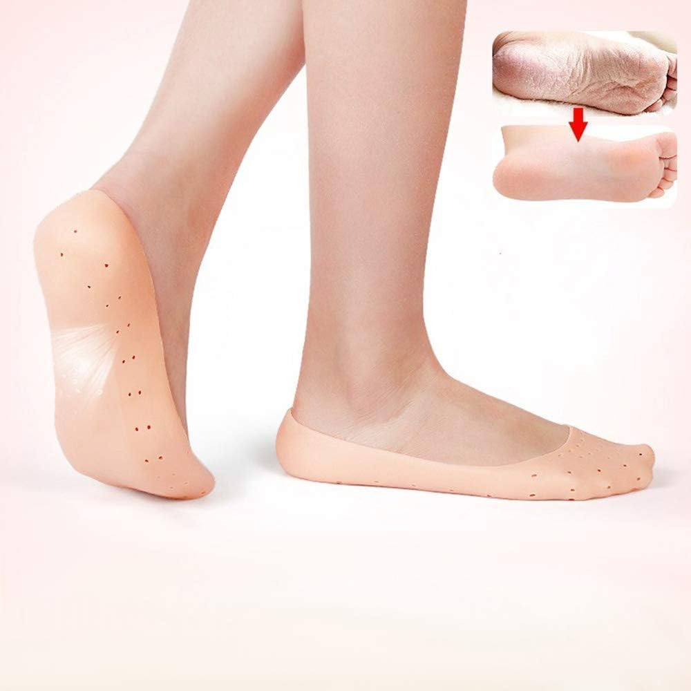 Full Heel Pain Anti Crack Silicone Set Anti Crack Full Length Socks – Pair image 4