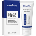 Gluta White Night Cream – Advanced Skin Brightening, Nourishing &amp; Anti-Aging Formula (50ml) image 0