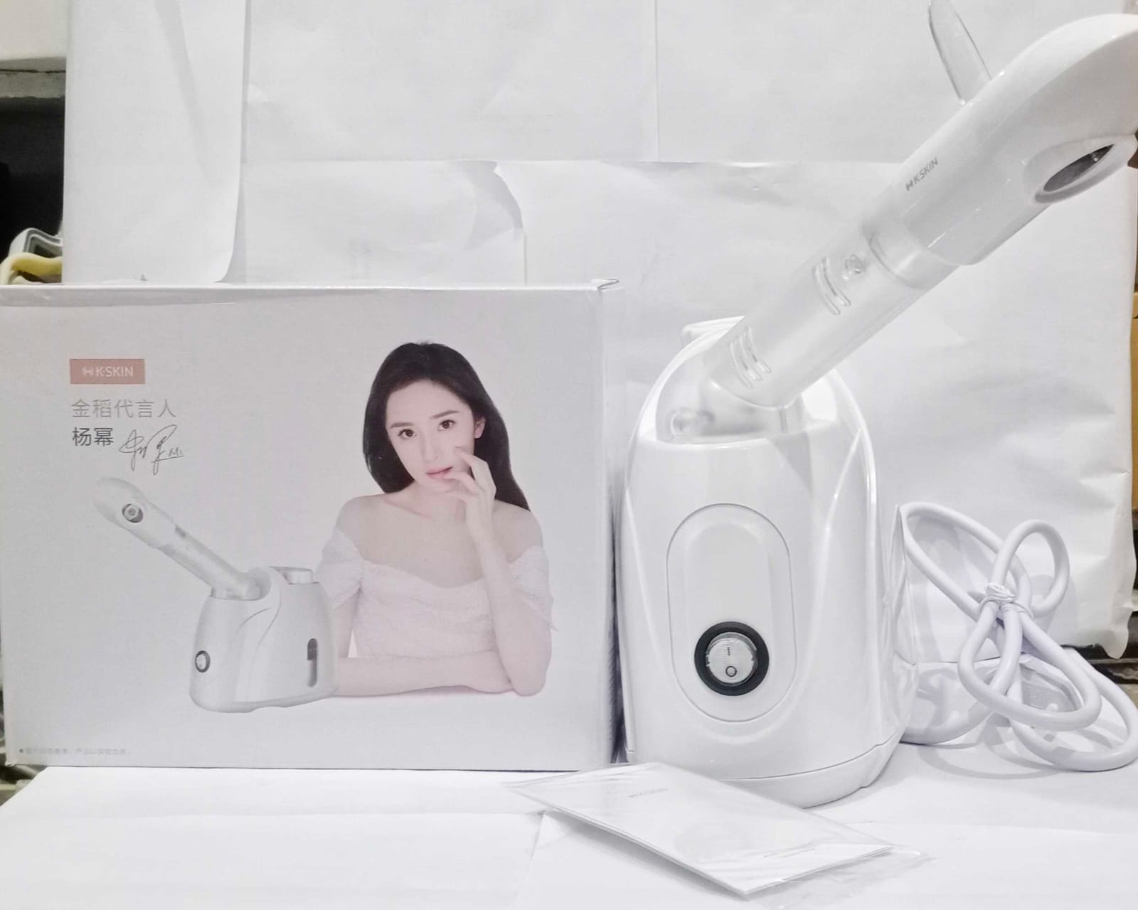 Facial Steamer Warm Mist Humidifier for Face Deep Cleaning Vaporizer Sprayer Salon Home Spa Skin Care Whitening image 1
