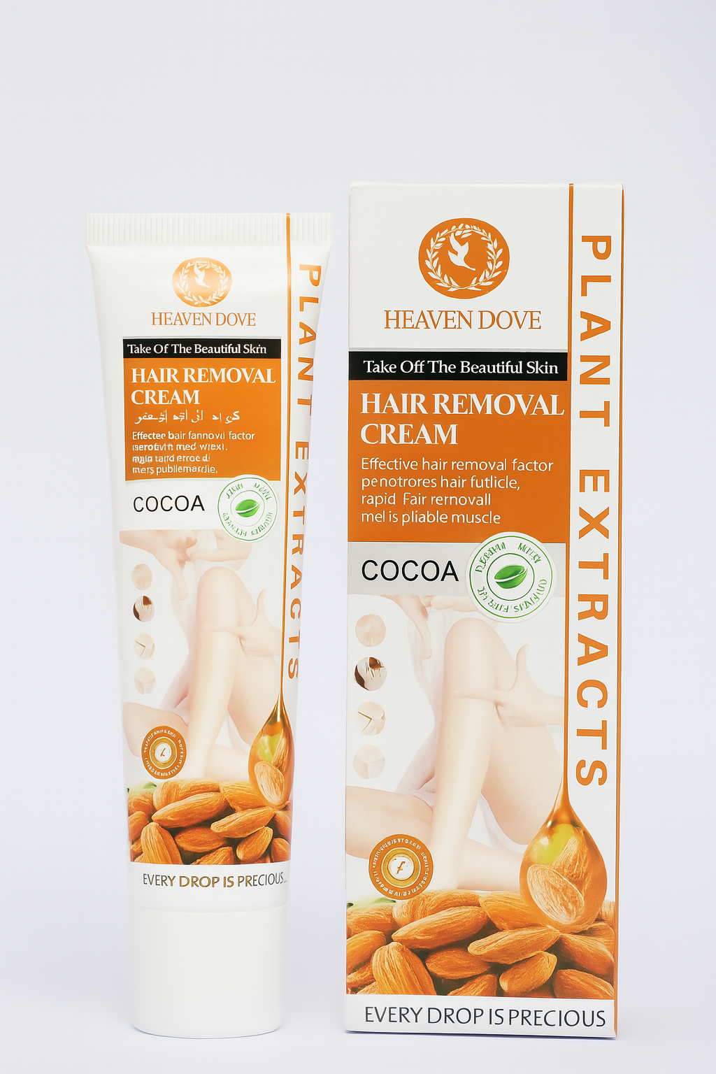 Heaven Duve Hair Removal Cream 100g – Smooth &amp; Gentle Skin Care for Easy Hair Removal image 1