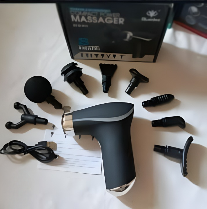 Cordless &amp; Rechargeable Compact Body Massager | Model BLD-811 | Best Quality Massager image 3