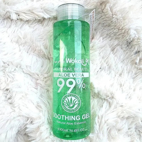 99% Aloe Vera Soothing Gel – 300ml Natural Moisturizing &amp; Hydrating Gel for Face, Body &amp; Hair – Skin Calming, After Sun Care, Acne Relief, Dry Skin Treatment &amp; Multi-Purpose Aloe Essence image 1