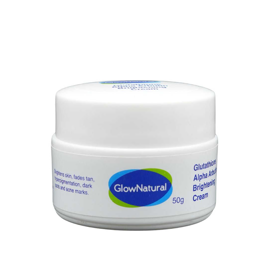 Glow Natural Glutathione and Alpha Arbutin Skin Brightening Cream 50g Advanced Formula for Even Skin Tone, Radiance, and Dark Spot Reduction image 4