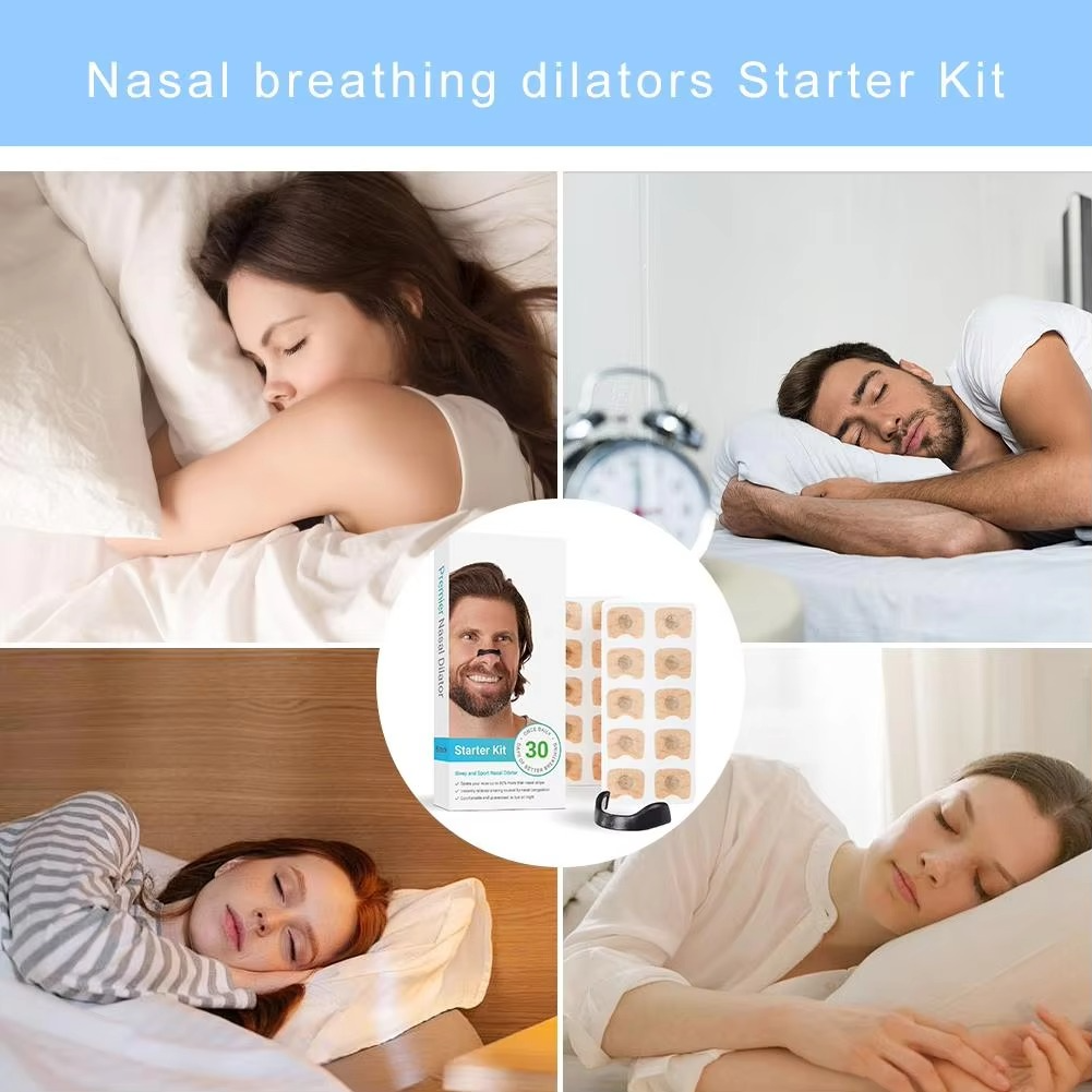 Sleep-co Magnetic Nose Strips – Nasal Dilator Starter Kit Next-Gen Breath In Nasal Strips / Magnetic Nose Clips image 3