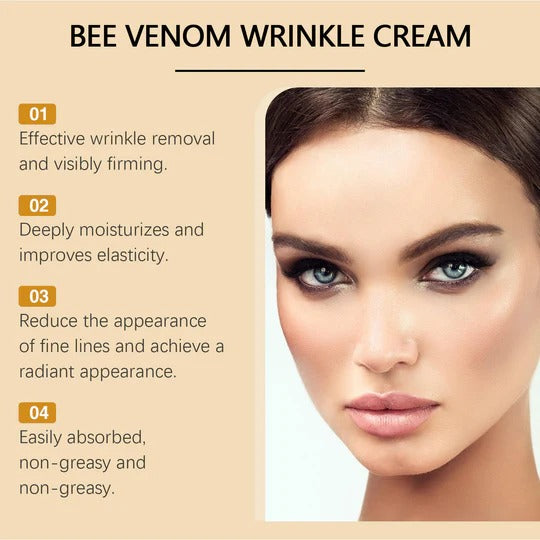 Whitening &amp; Moisturizing Bee Venom Facial Care Cream – Brightening, Anti-Aging, Hydrating Face Moisturizer for Radiant, Smooth &amp; Youthful Skin image 0