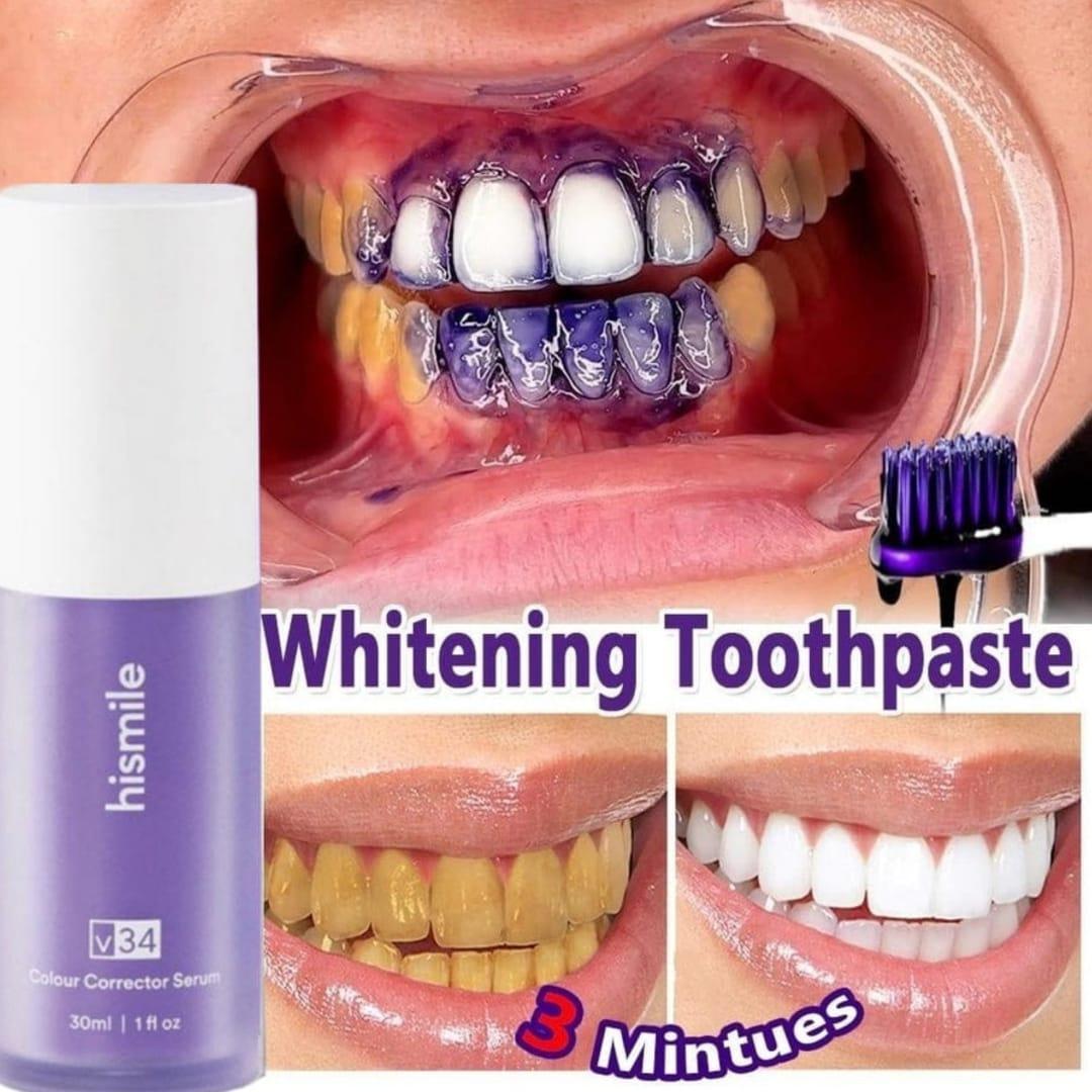 Teeth Brightening Hismiles V34 Colour Corrector Serum - 30ml image 4