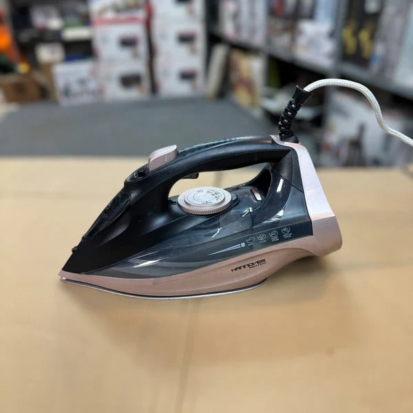 Hannover Steam Iron – 2200W German Lot | Ceramic Soleplate, Vertical &amp; Burst Steam, Self-Cleaning, Adjustable Temperature Control image 1