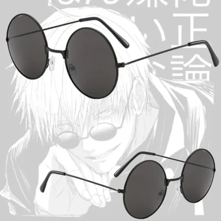 Gojo Satoru Glasses Jujutsu Kaisen Black Sunglasses