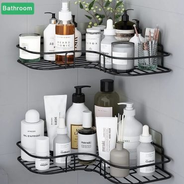 Shower, Bathtub, and Toilet Durable & Rustproof Corner Storage Organizer - Image 3