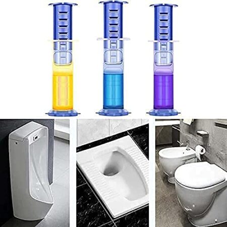 Toilet Cleaning Stamp Gel Toilet Injection Gel Flower  Bathroom Cleaner Toilet Gel (random color)