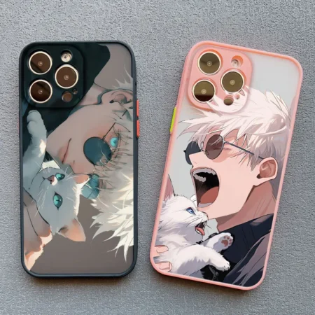 Jujutsu Kaisen Phone Case for iPhone 13 12 Mini 14 11 15 Pro Max X XR XS SE2 7 8 Plus