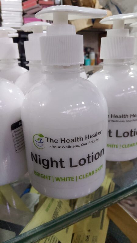 The Health Healer Night Lotion BRIGHT WHITE CLEAR SKIN (240ml)