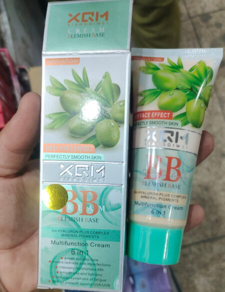 XQM BB Cream Blemish Effect | Baby Face Effect | Multifunction Cream 6 In 1 For Perfectly Smooth Skin