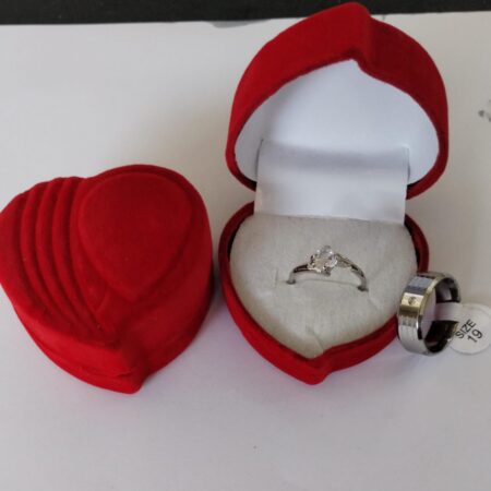 Couple Special Stainless Steel Rings Set – Matching His & Hers Bands for Couples, Promise or Anniversary Rings | Couple Ring | Ring For Gift |