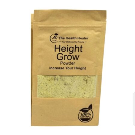 The Health Healer Height Grow Powder – 100% Natural Height Increase Supplement (100 Grams)