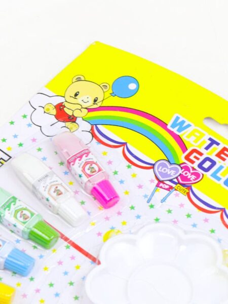 Water Color Painting Set with Brushes and Palette – Vibrant Watercolor Paints, High-Quality Brushes, and Mixing Palette for Artists, Students, and Hobbyists