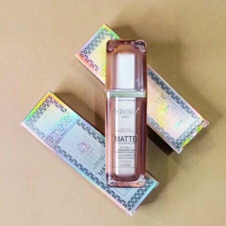 Emelie Matte Waterproof Skin Perfector with Primer – Long-Lasting, Oil-Control, SPF 15 - Shade 1  30 ML